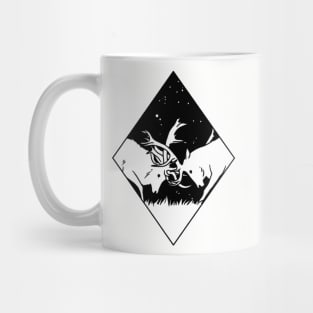 Deer clash Mug